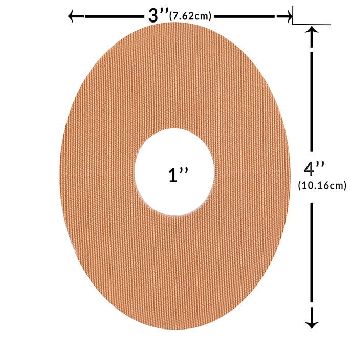 Oval Patch for sensor