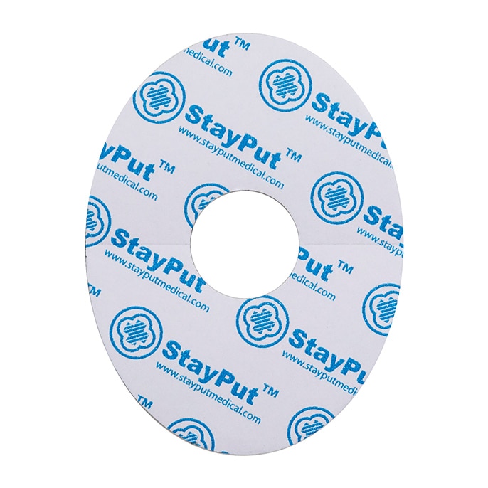 Pink StayPut™ Oval Patch