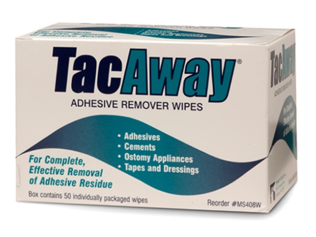 Remove Adhesive Remover Wipes [403100] 50 Ea, Multi-color|White|Orange