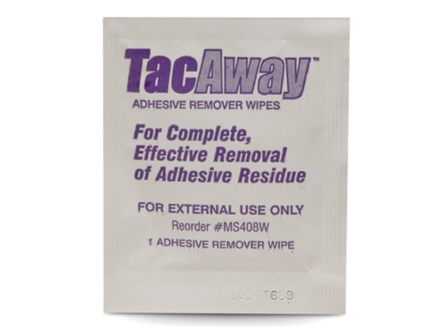  Torbot TacAway Adhesive Remover Wipes (Box of 50