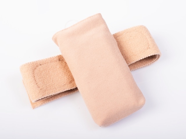Beige Leg Pouch