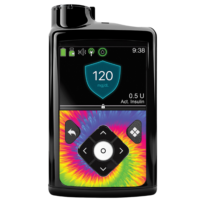 Pump Peelz™ Sticker Skin, Rainbow Tie Dye